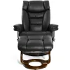 Кресло реклайнер Relax Зуэль 7582W (001 BLACK / 026 HONEY)