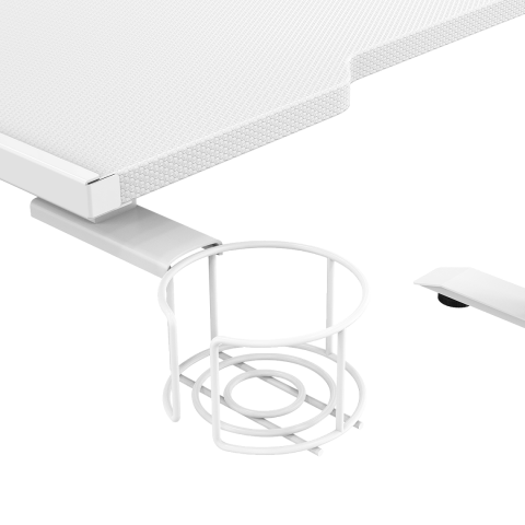 Стол компьютерный ZONE 51 RUNWAY 160 White