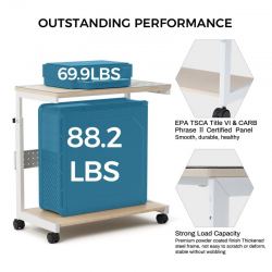 Подставка для системного блока EUREKA ARCH-MW с регулировкой по высоте