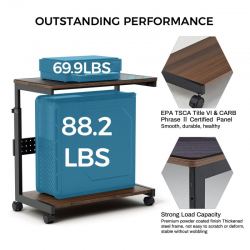 Подставка для системного блока EUREKA ARCH-WN с регулировкой по высоте