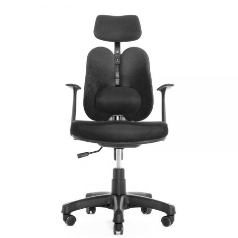 Кресло подростковое FALTO Duo Gini (ткань, черный)