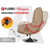 Дизайнерское кресло FUJIMO Monogram Coal Steel