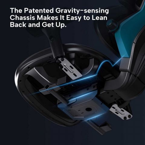 Эргономичное компьютерное кресло Eureka TYPHON, Blue