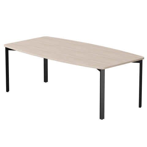 Стол переговорный Everprof EVO 2100х1100x755 Дуб Соната/Черный