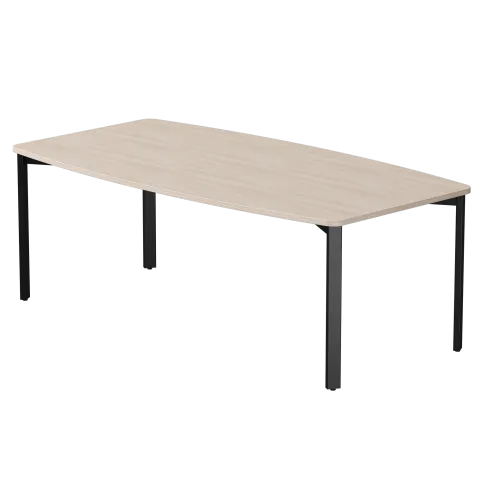 Стол переговорный Everprof EVO 2100х1100x755 Дуб Соната/Черный