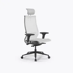 Кресло SynchroSit 10 B2-107D - T /Km00/Nb00/D02P/H13mL-2D(M23.B11.G19.W02), Белый