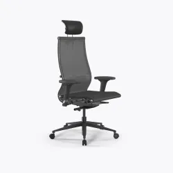 Кресло SynchroSit 10 B2-107D - T /Km00/Nb00/D02P/H13mL-2D(M23.B11.G19.W02), Серый