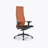 Кресло SynchroSit 10 B1-107D - T /Km00/Nb00/D02P(M23.B11.G19.W02), Оранжевый-Черный