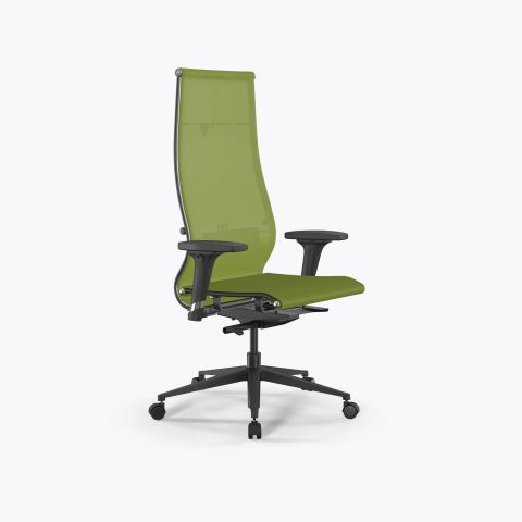 Кресло SynchroSit 10 B1-107D - T /Km00/Nb00/D02P(M23.B11.G19.W02), Лайм