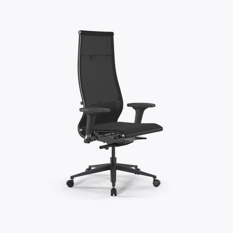 Кресло SynchroSit 10 B1-107D - T /Km00/Nb00/D02P(M23.B11.G19.W02), Черный