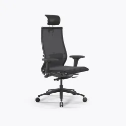Кресло SynchroSit 10 L2-107D - TV /Km00/Nb00/D02P/H13mL-2D(M24.B11.G19.W25), Черный