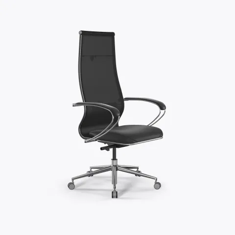 Кресло SynchroSit 10 B1-163K - T+Extra /Km00/Wm12/K1cL(M23.B23.G18.W13), Черный