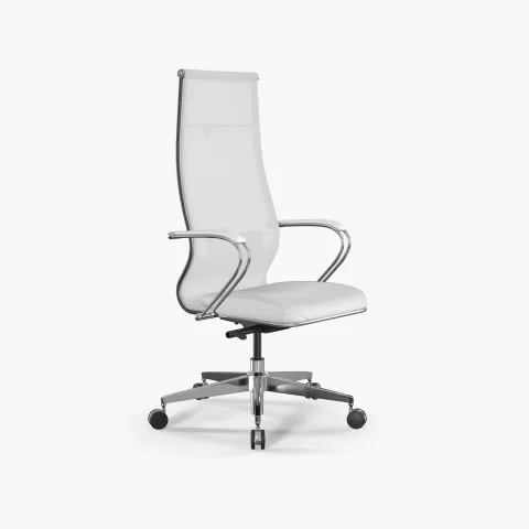Кресло SynchroSit 10 B1-163K - T+Extra /Km00/Wm12/K3cL(M23.B22.G18.W25), Белый