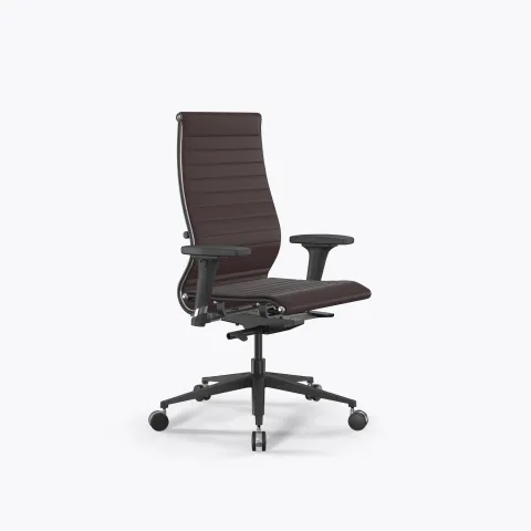 Кресло SynchroSit 10 B2-110D - Extra /Km02/Nb02/D02P(M23.B11.G19.W25), Темно-коричневый