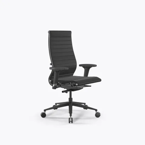 Кресло SynchroSit 10 B2-110D - Extra /Km02/Nb02/D02P(M23.B11.G19.W25), Черный