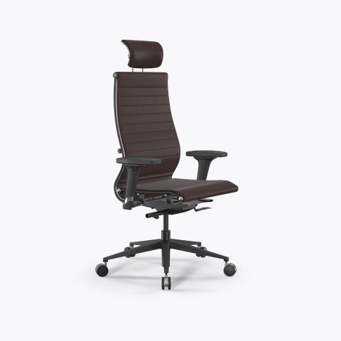 Кресло SynchroSit 10 B2-110D - Extra /Km02/Nb02/D02P/H13mL-2D(M24.B11.G19.W25), Темно-коричневый