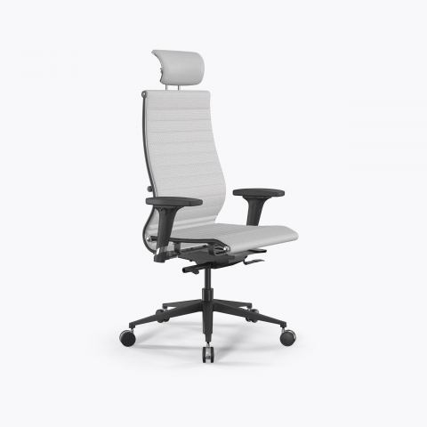 Кресло SynchroSit 10 B2-110D - Extra /Km02/Nb02/D02P/H13mL-2D(M24.B11.G19.W25), Белый