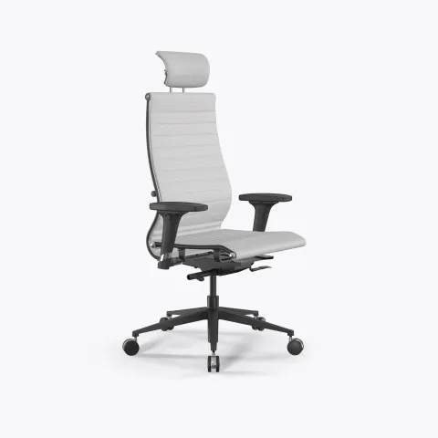 Кресло SynchroSit 10 B2-110D - Extra /Km02/Nb02/D02P/H13mL-2D(M24.B11.G19.W25), Белый