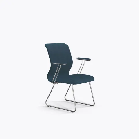 Кресло Sit 8 Mr4-4T - Vivaldi /Uh00/Wh12/T4mV-c(F54), Светло-синий