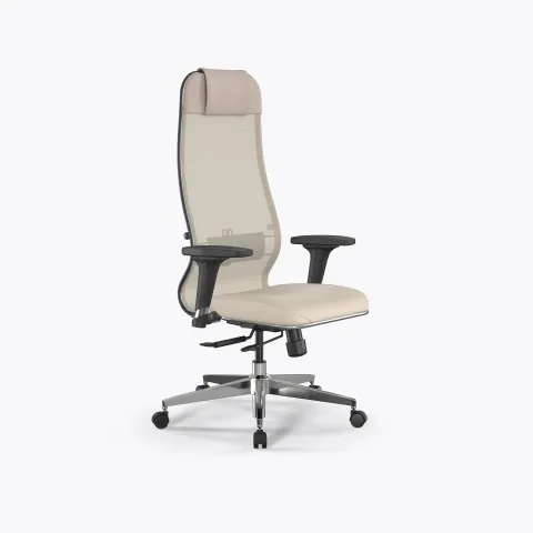Кресло SynchroSit 10 B1-115D - X2+Extra /Um00/Wm12/D02P(M18.B22.G18.W02), Молочный
