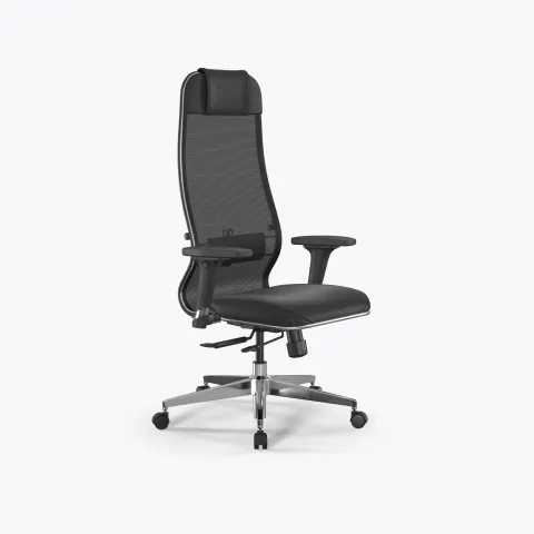 Кресло SynchroSit 10 B1-115D - X2+Extra /Um00/Wm12/D02P(M18.B22.G18.W02), Черный