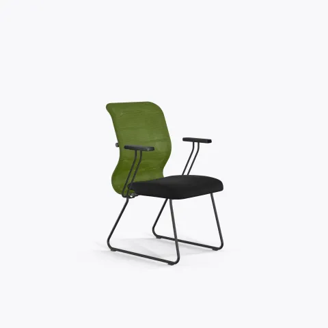 Кресло Sit 8 M4-8T - X2+UMF(X1) /Uh00/Wh00/T21bP-b(F57), Зеленый-Черный