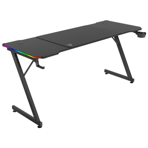 Стол компьютерный ZONE 51 TRINE 160 RGB Black