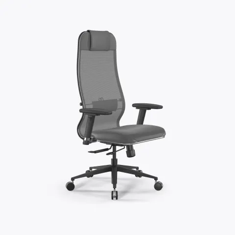 Кресло SynchroSit 10 L1-115D - X2+Extra /Um00/Wm12/D03P(M18.B11.G19.W25), Серый