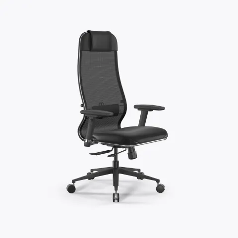 Кресло SynchroSit 10 L1-115D - X2+Extra /Um00/Wm12/D03P(M18.B11.G19.W25), Черный