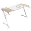 Стол компьютерный ZONE 51 TRINE 140 RGB Wood/White