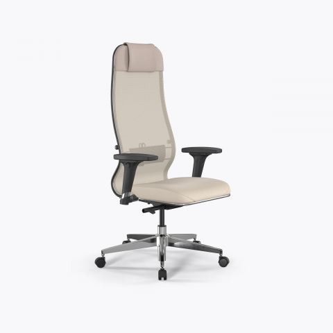 Кресло SynchroSit 10 B1-115D - X2+Extra /Um00/Wm12/D02P(M23.B22.G18.W02), Молочный