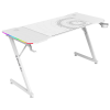 Стол компьютерный ZONE 51 TRINE 140 RGB White