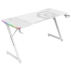 Стол компьютерный ZONE 51 TRINE 140 RGB White