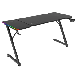Стол компьютерный ZONE 51 TRINE 140 RGB Black