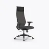 Кресло SynchroSit 10 B1-164D - Bahama+Extra /Kb15/Wh12/D02P(M25.B11.G19.W02), Тем.серый-Черный