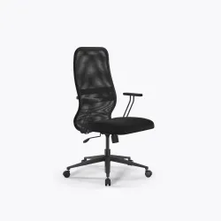 Кресло Sit 8 B2-8T - X1+UMF(X1) /Uh00/Wh00/T21bP-b(M09.B11.G19.W01), Черный