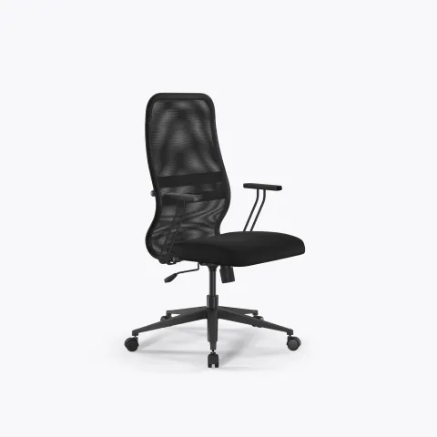 Кресло Sit 8 B2-8T - X1+UMF(X1) /Uh00/Wh00/T21bP-b(M09.B11.G19.W01), Черный