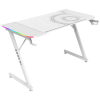 Стол компьютерный ZONE 51 TRINE 120 RGB White