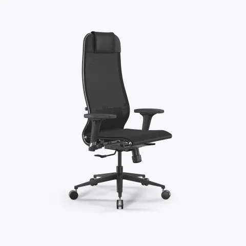 Кресло SynchroSit 10 B1-104D - T /Um00/Nb00/D02P(M25.B11.G19.W25), Черный