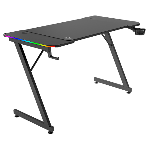 Стол компьютерный ZONE 51 TRINE 120 RGB Black