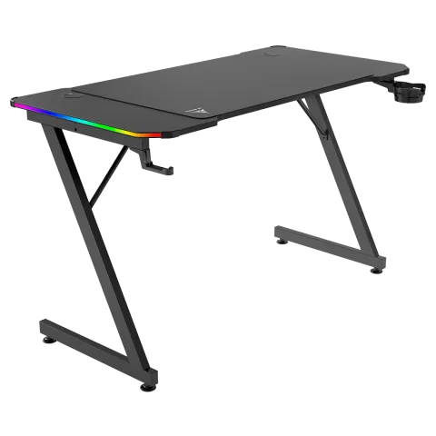 Стол компьютерный ZONE 51 TRINE 120 RGB Black
