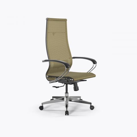 Кресло ErgoLife Set 7/подл.131/осн.Synchro 004, Золотой ротанг