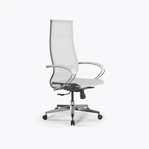 Кресло ErgoLife Set 7/подл.131/осн.Synchro 004, Белый