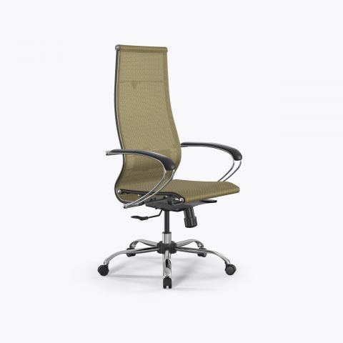 Кресло ErgoLife Set 7/подл.131/осн.Synchro 003, Золотой ротанг