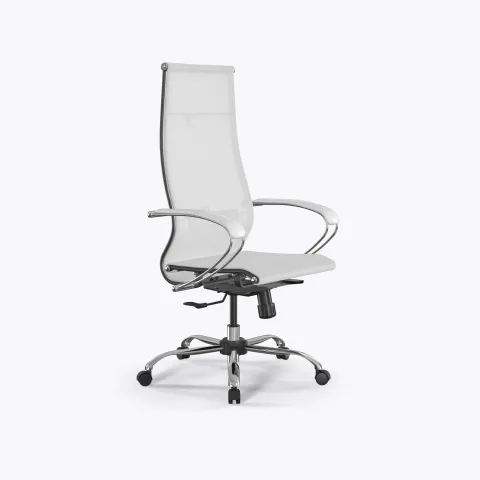 Кресло ErgoLife Set 7/подл.131/осн.Synchro 003, Белый