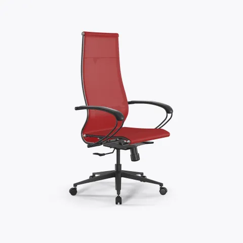 Кресло ErgoLife Set 7/подл.130/осн.Synchro 002, Красный