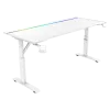 Стол компьютерный ZONE 51 RUNWAY 160 White