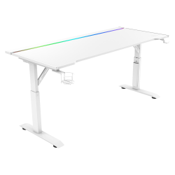 Стол компьютерный ZONE 51 RUNWAY 160 White