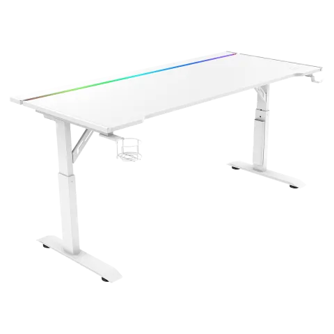 Стол компьютерный ZONE 51 RUNWAY 160 White