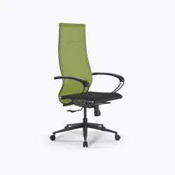Кресло ErgoLife Set 7/подл.130/осн.Synchro 002, Лайм-Черный